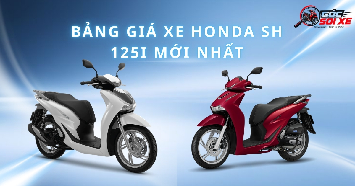 Bảng giá xe Honda Sh 125i 2026 mới cập nhật
