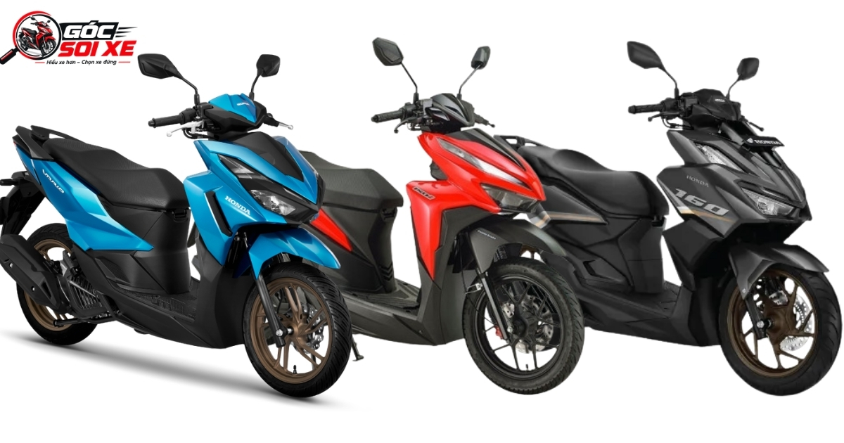 So sánh Honda Vario 150, Vario 125 và Vario 160: Khác biệt là gì, nên chọn xe nào?