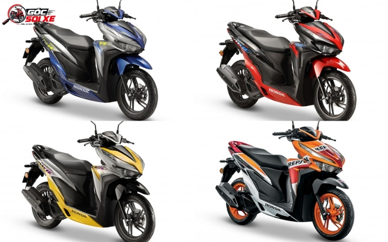 Honda Vario 150 có các màu nào? Bảng màu theo từng đời xe 1 Bảng màu Honda Vario 150 theo từng đời xe